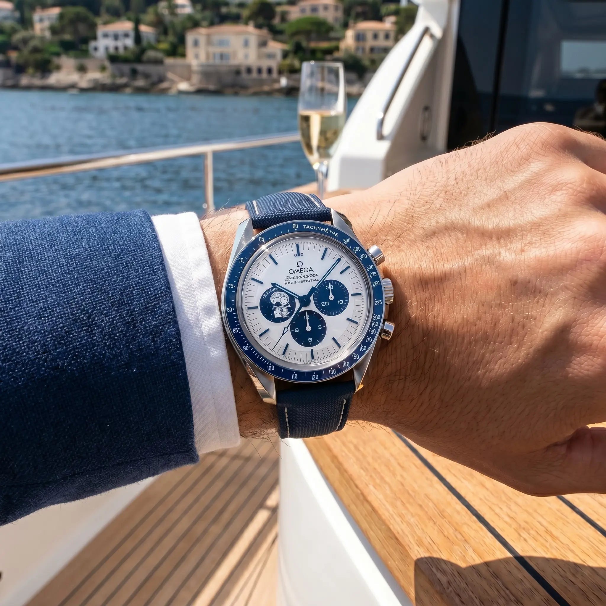 OMG Speedmaster Silver Snoopy