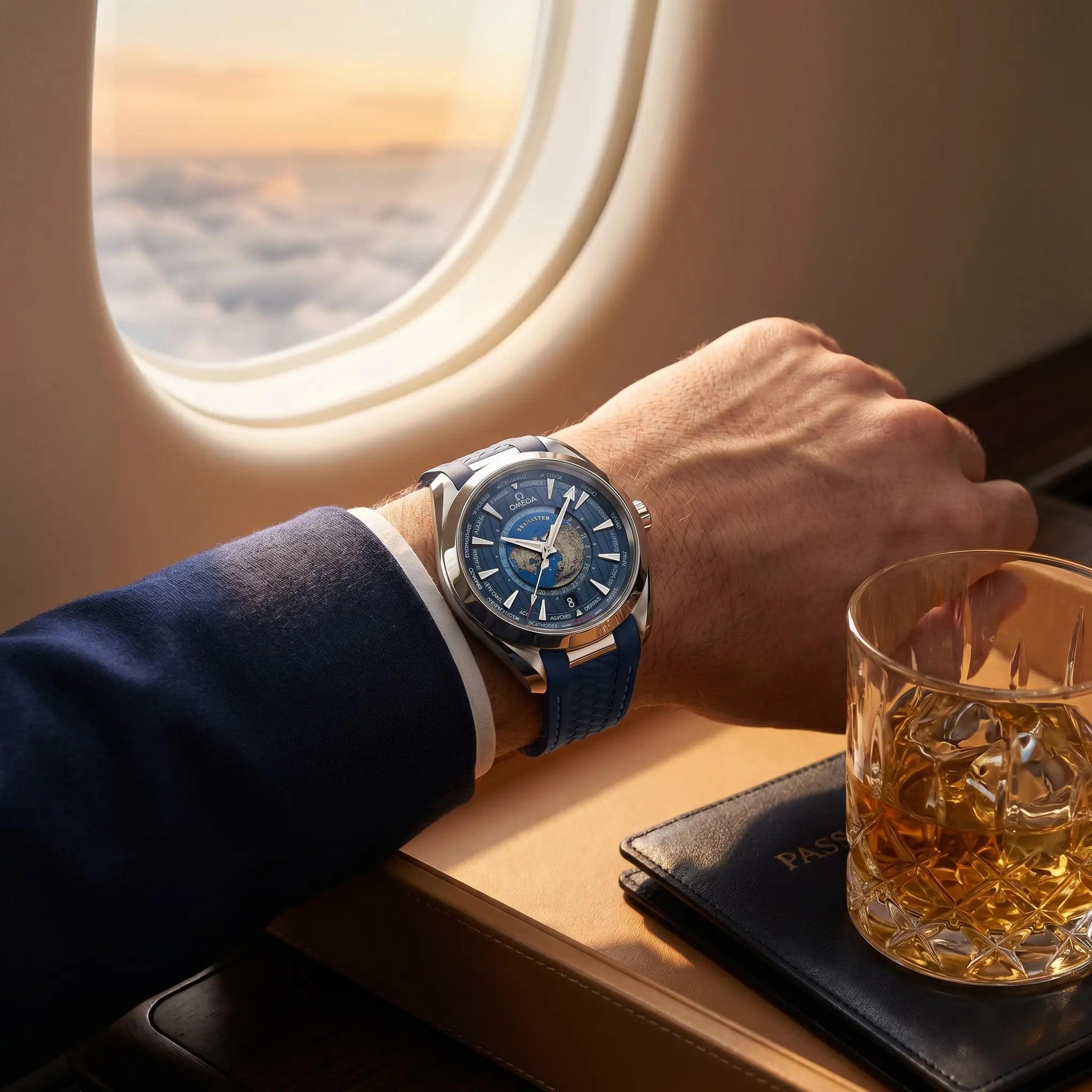 OMG Seamaster Aqua Terra Worldtimer