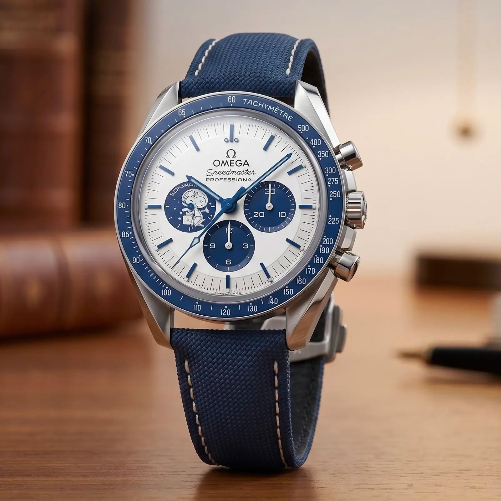 OMG Speedmaster Silver Snoopy