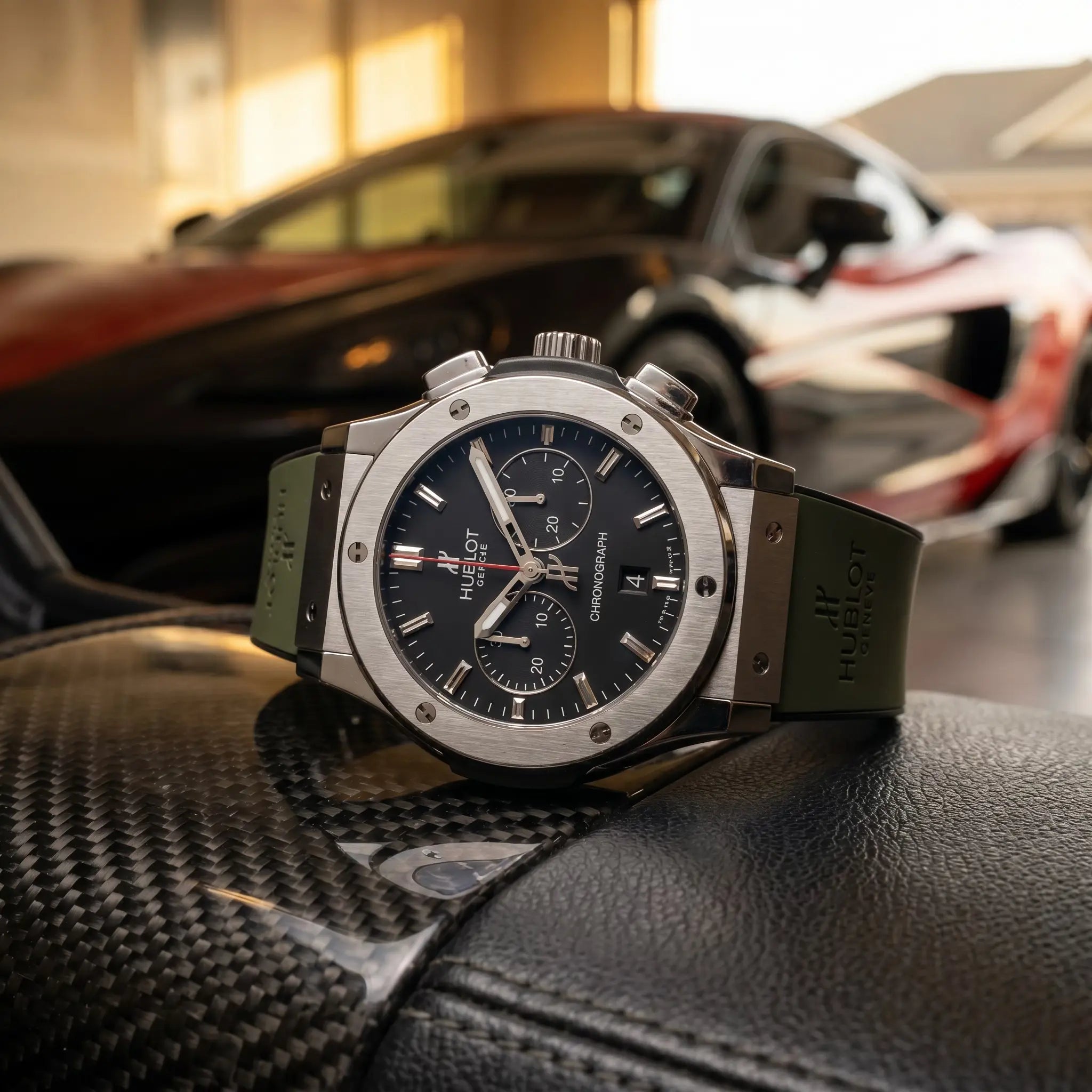 HBL Classic Fusion Chronograph Green