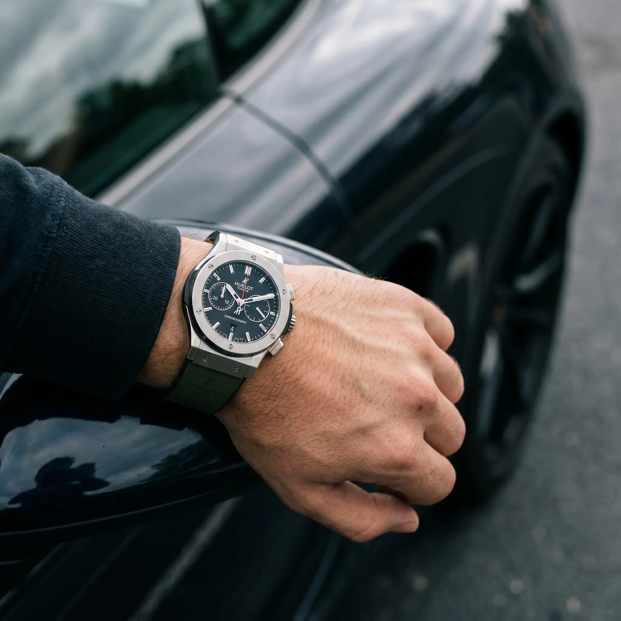 HBL Classic Fusion Chronograph Green