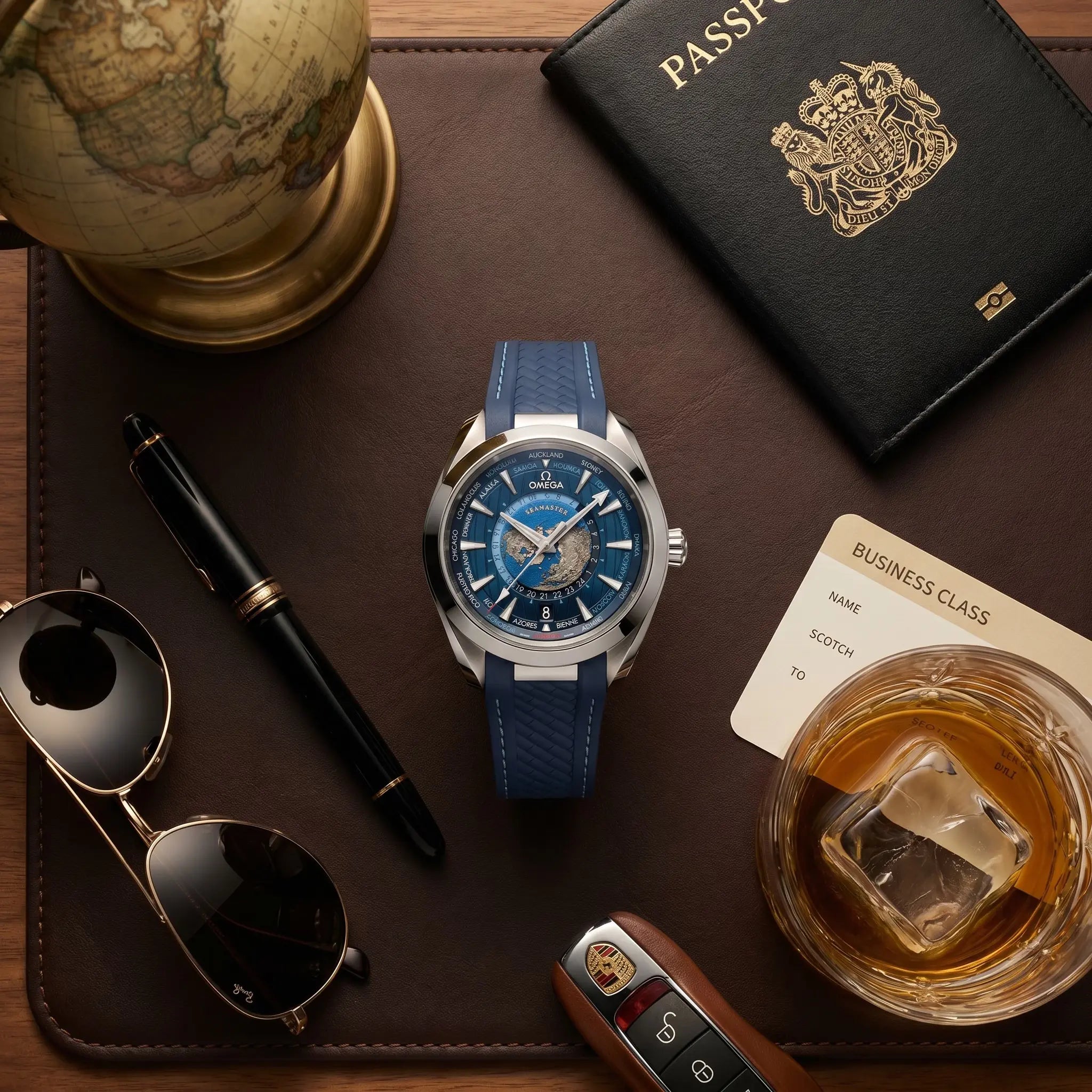 OMG Seamaster Aqua Terra Worldtimer