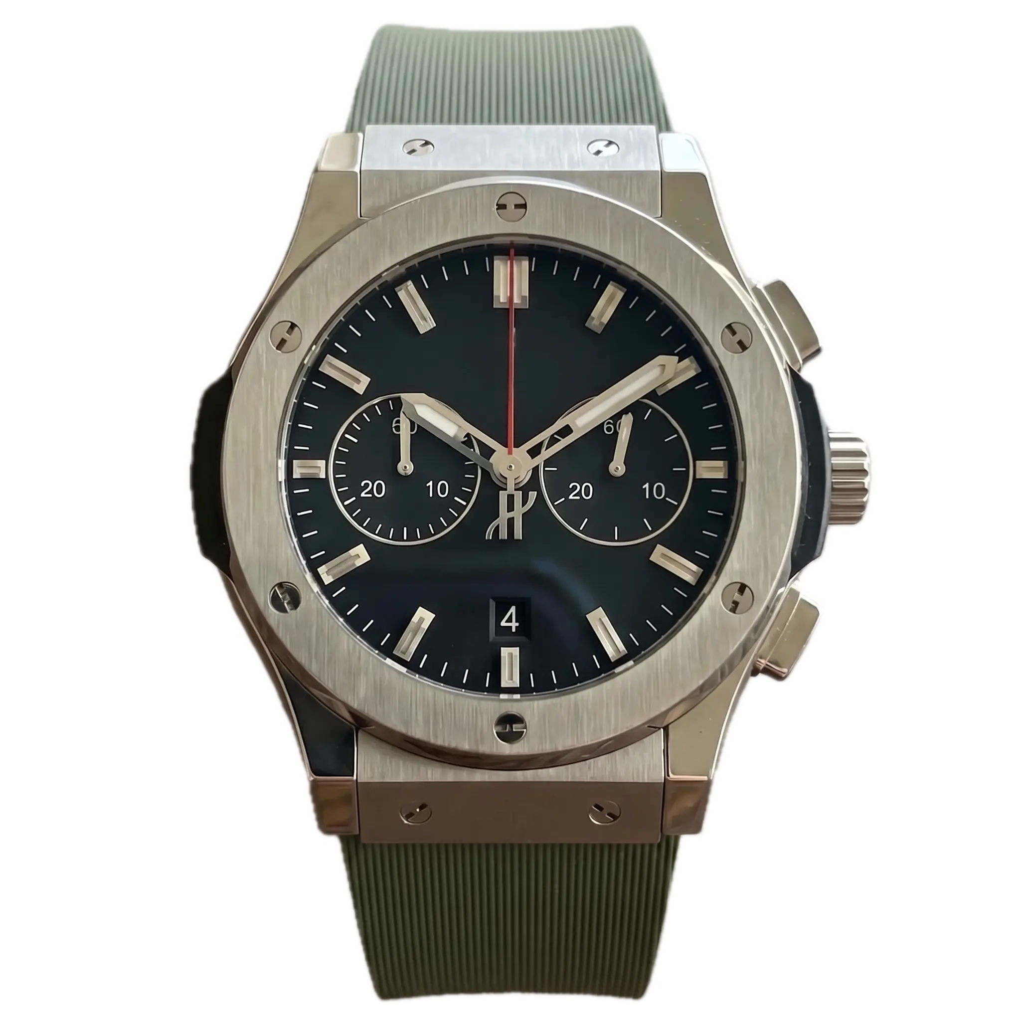 Green Steel Chronograph