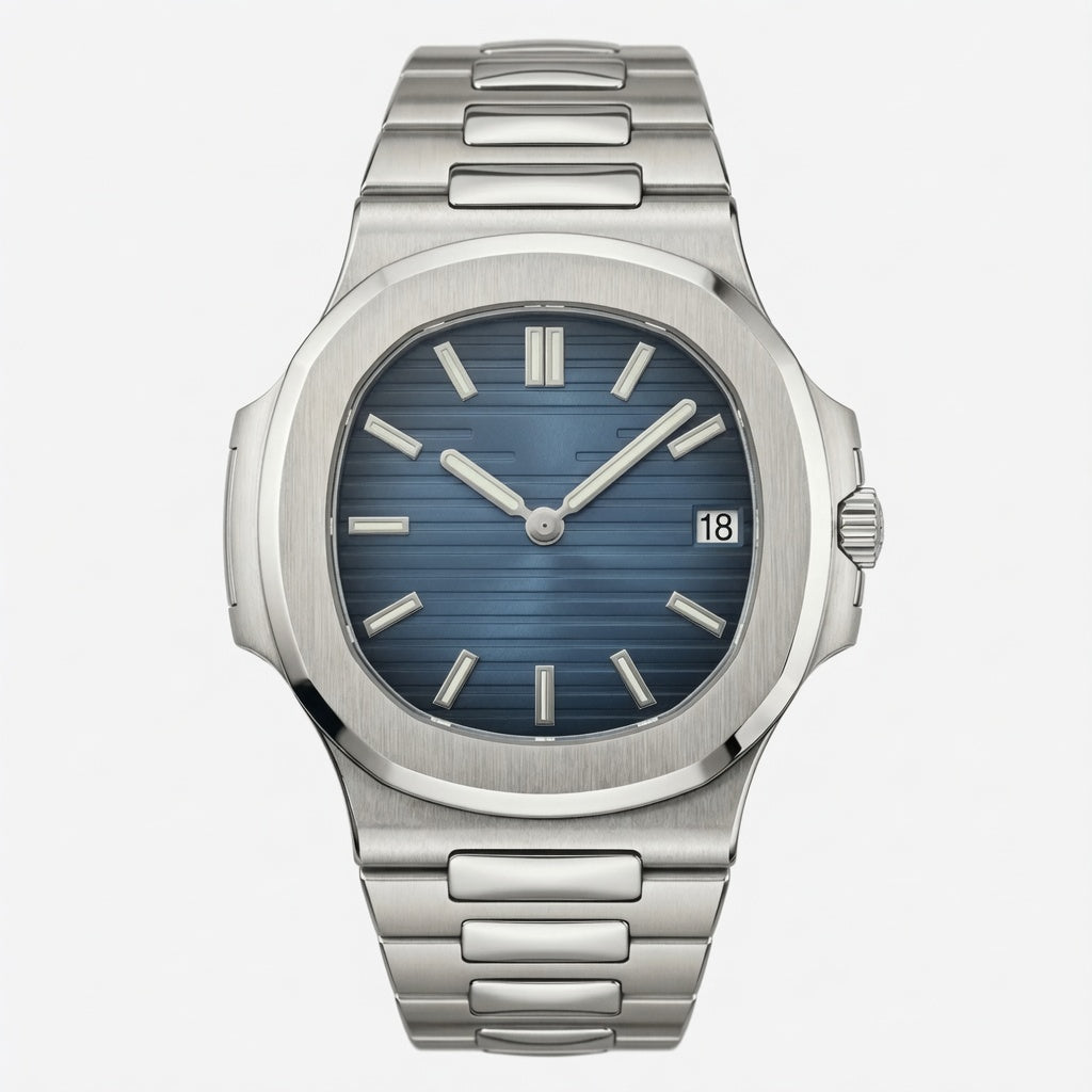 Nautical Luxury Steel Watch 40mm